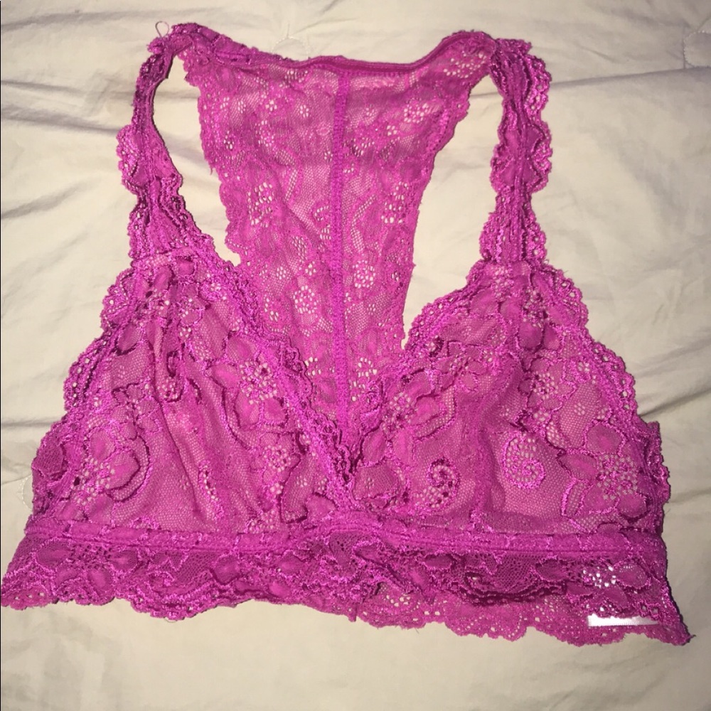 Pink bralette